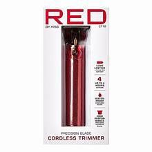 RED BY KISS.  Cordless Trimmer ll Red