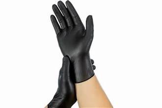 RED BY KISS . Medium Vinyl Gloves