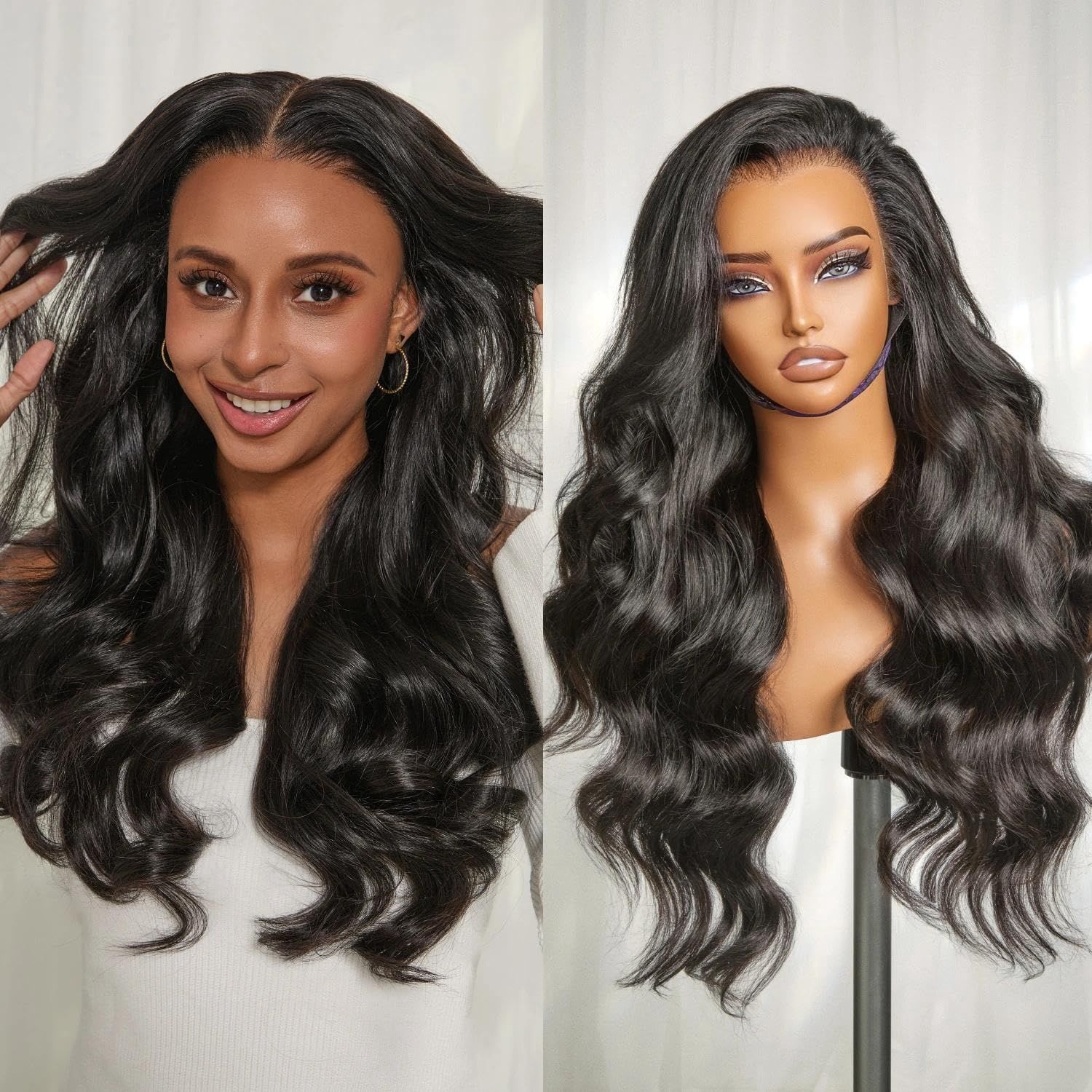 Human Hair Glueless Wig 20&quot;