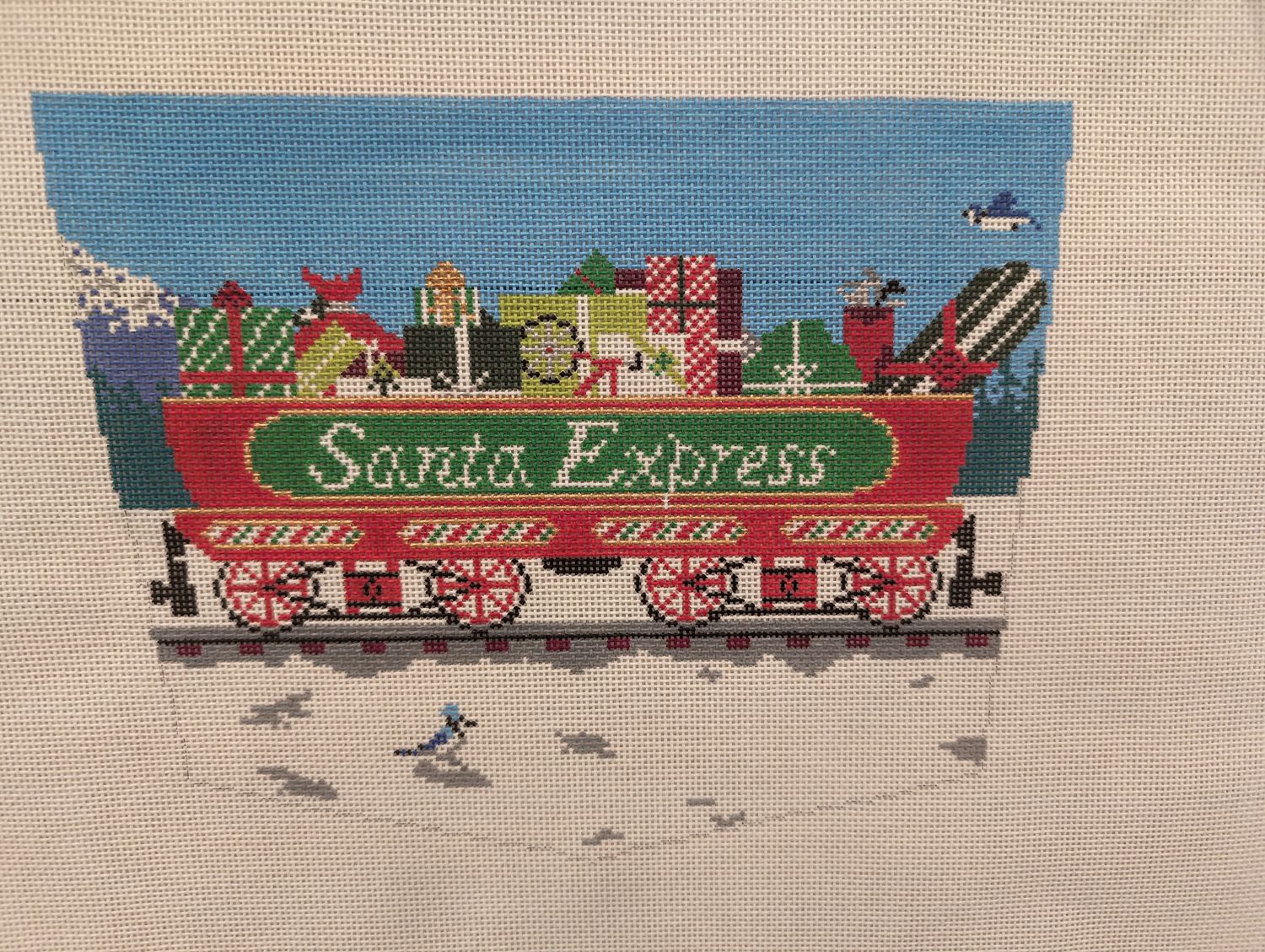Santa Express Stocking Cuff (WAOK08)