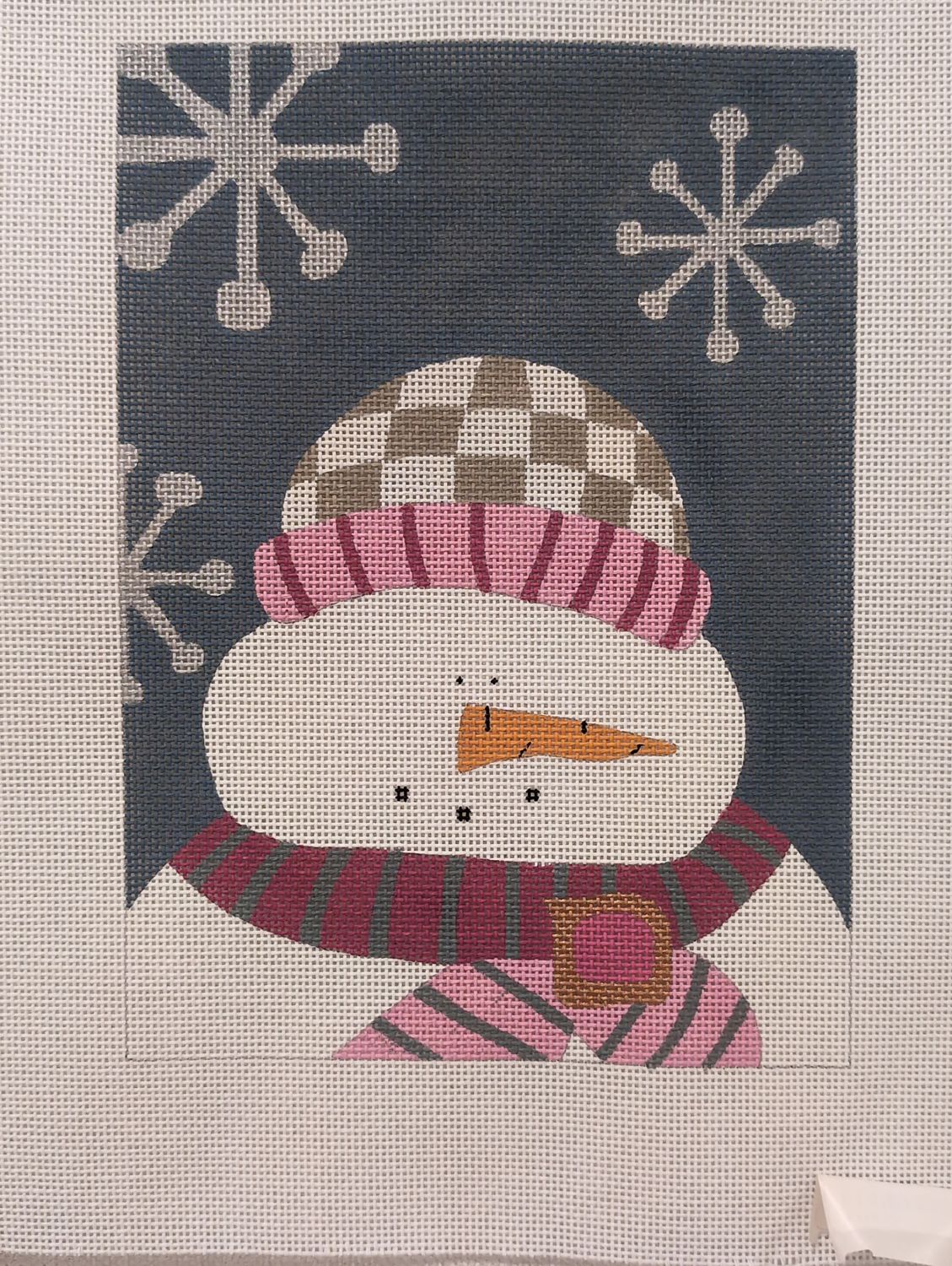 Snowman with Scarf (D103)