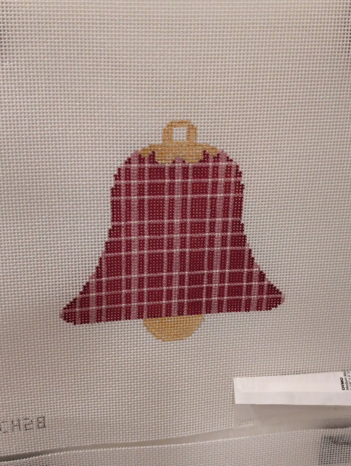 Pink Red Plaid Bell (KICH28)