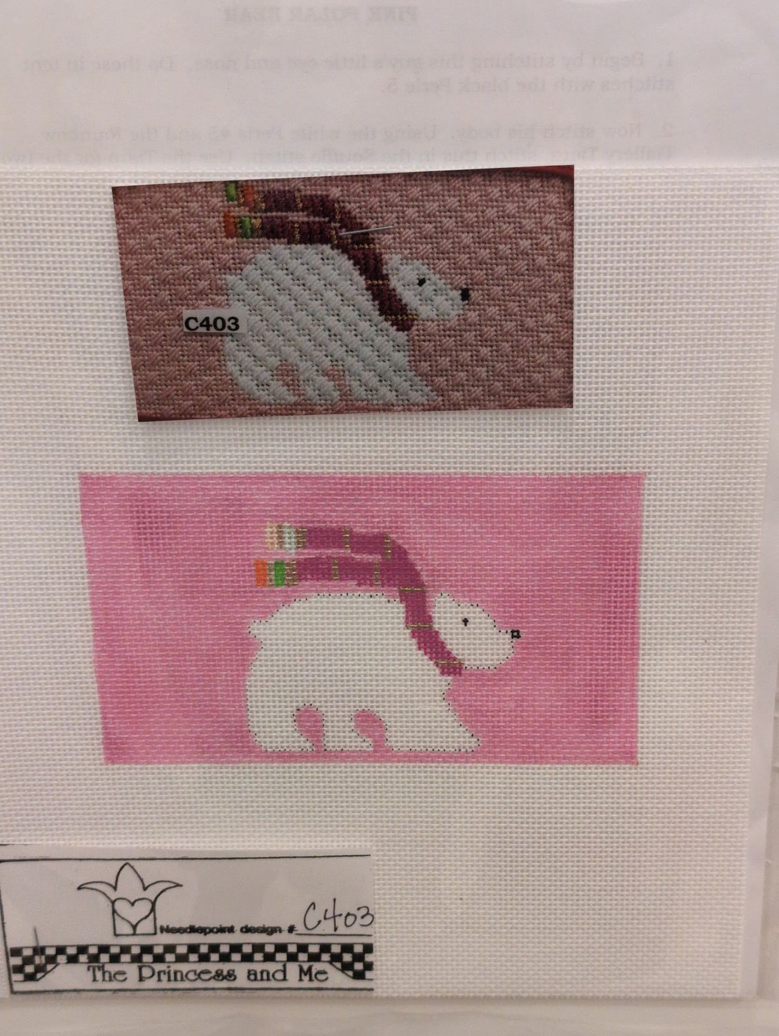 Pink Polar Bear and s.g. (C403)