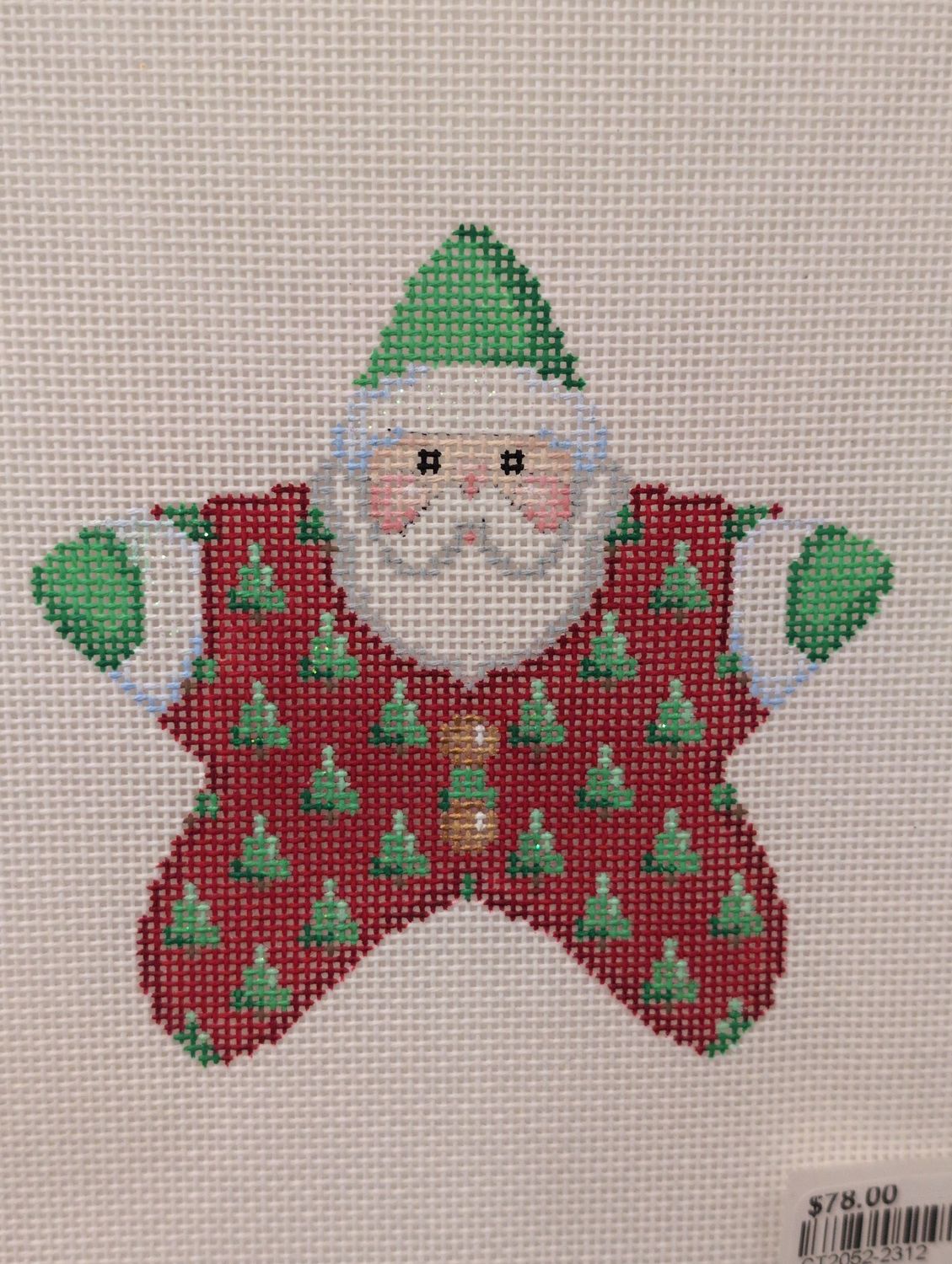 Red PJs Santa Star (CT2052)
