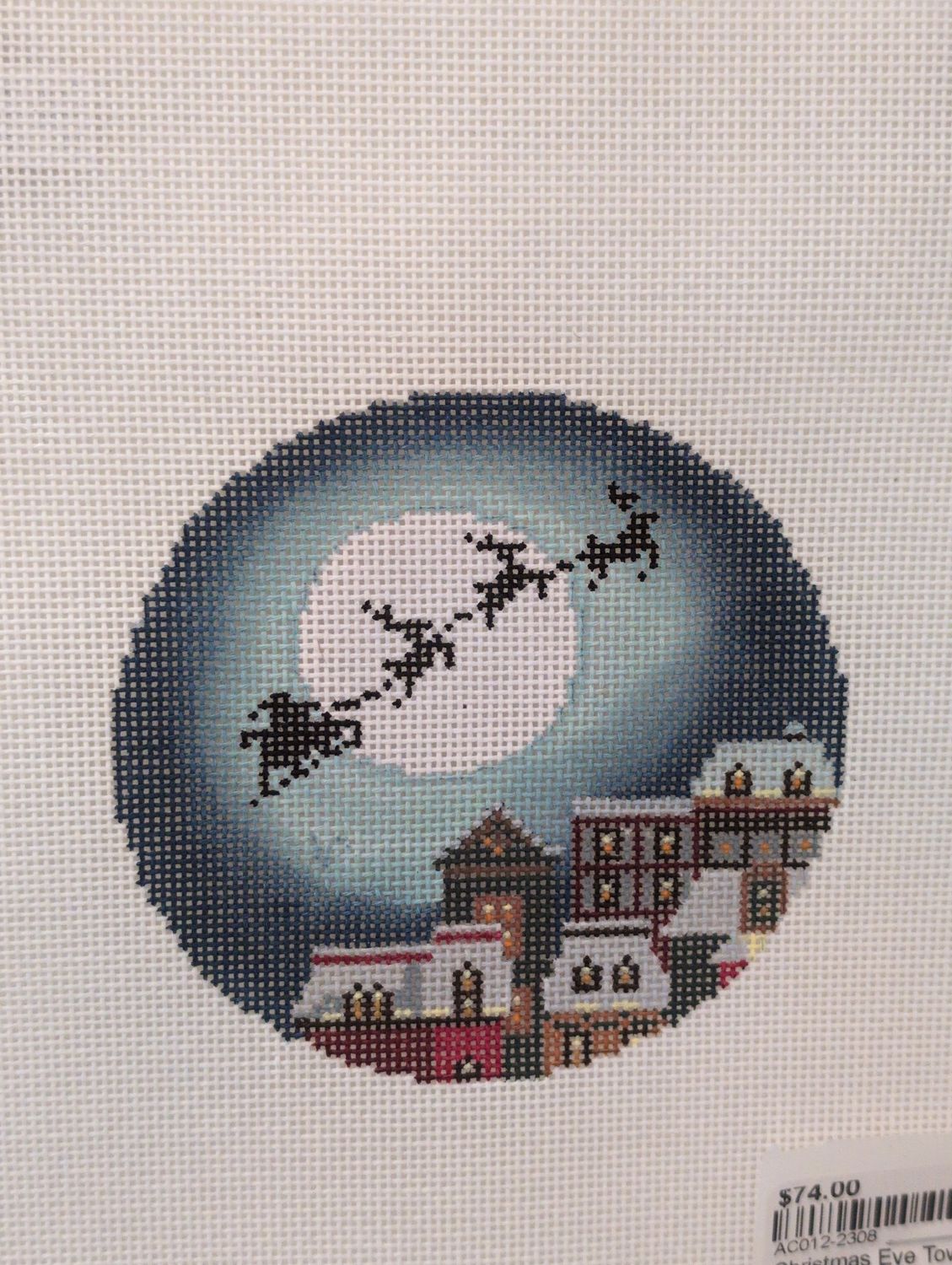 Christmas Eve Town Ornament (AC012)