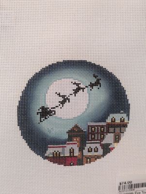 Christmas Eve Town Ornament (AC012)