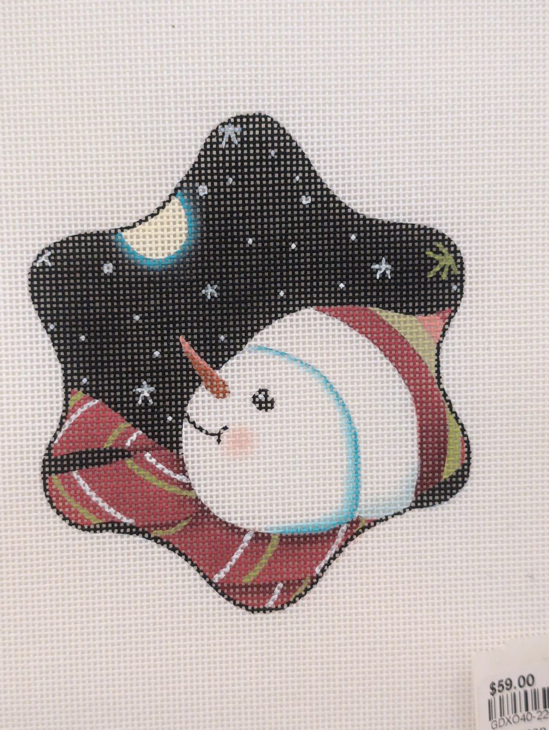 Snowman with Scarf (GDXO40)
