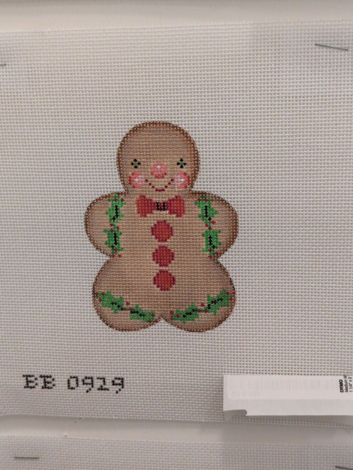 Gingerbread Boy with Red Bow (BB0929)