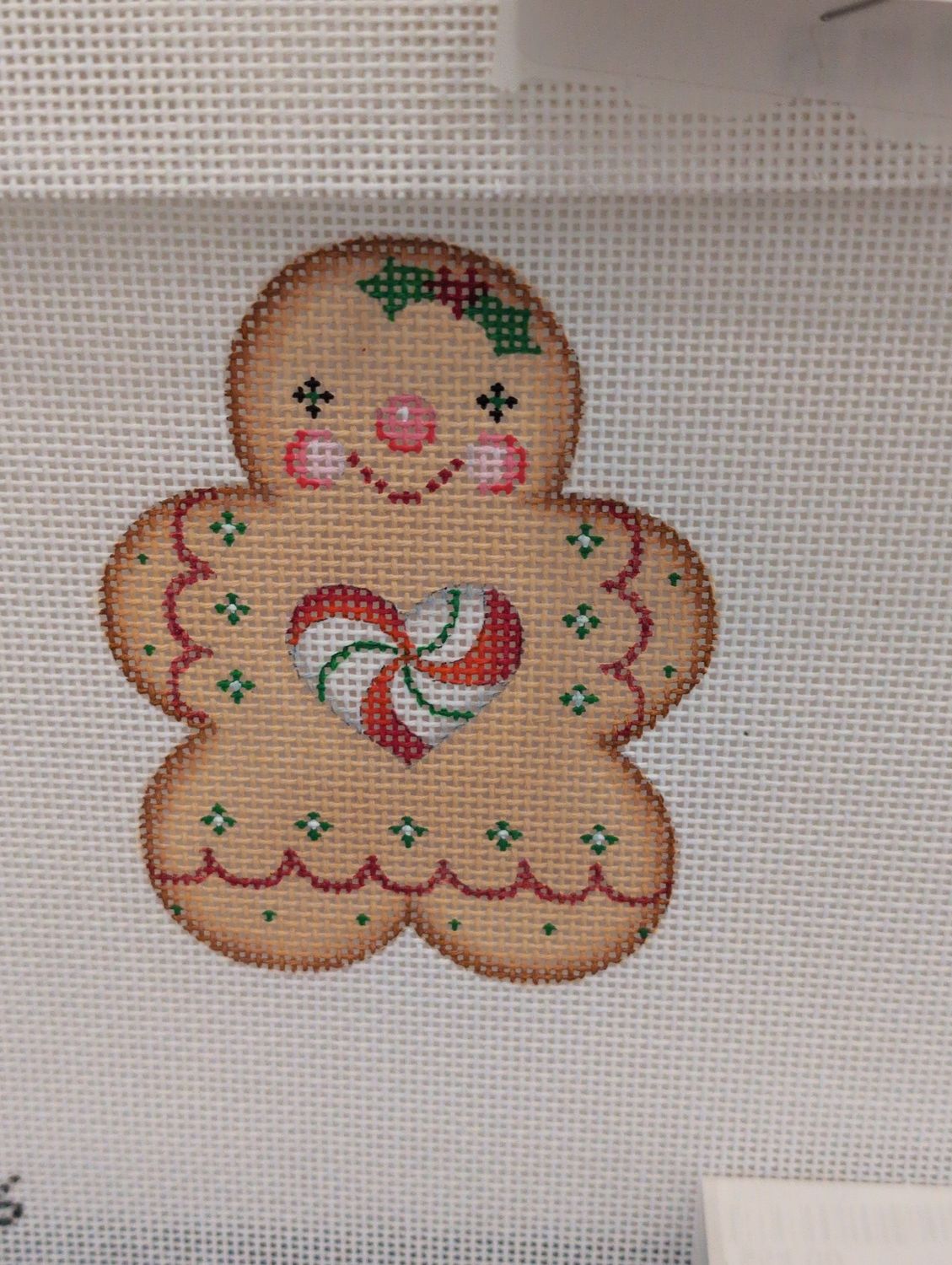 Gingerbread Girl with Peppermint (BB926)