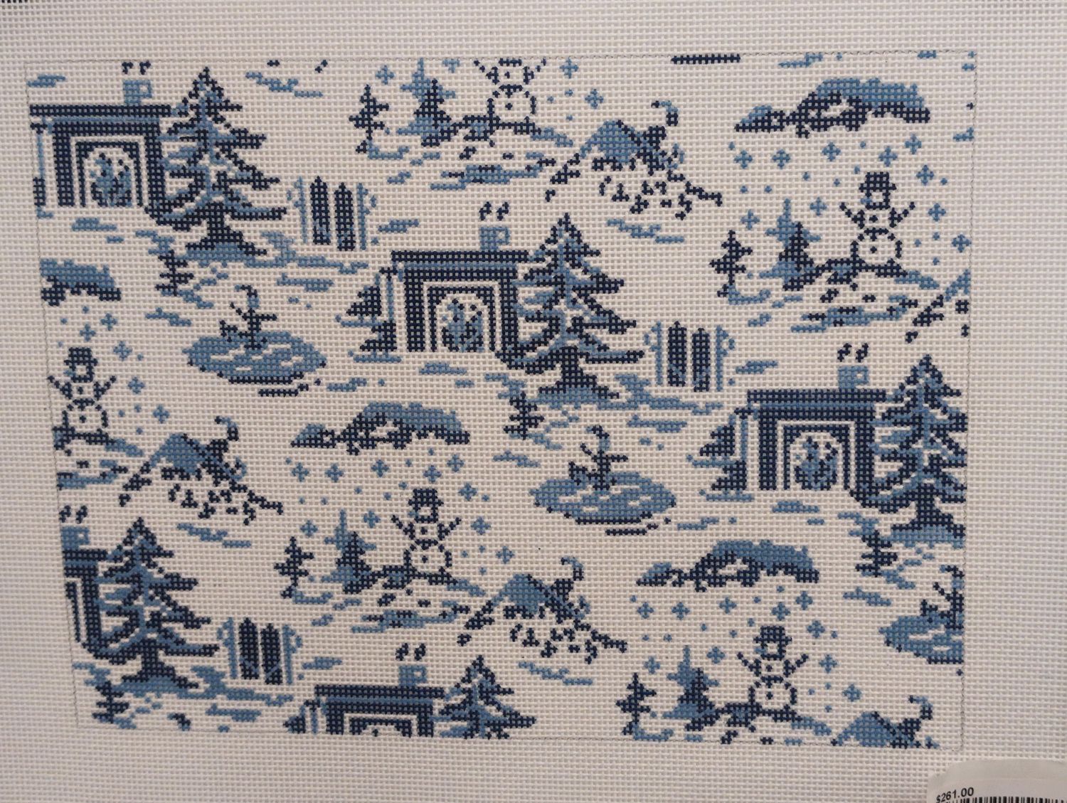 Winter Toile - Blue (SCT2)