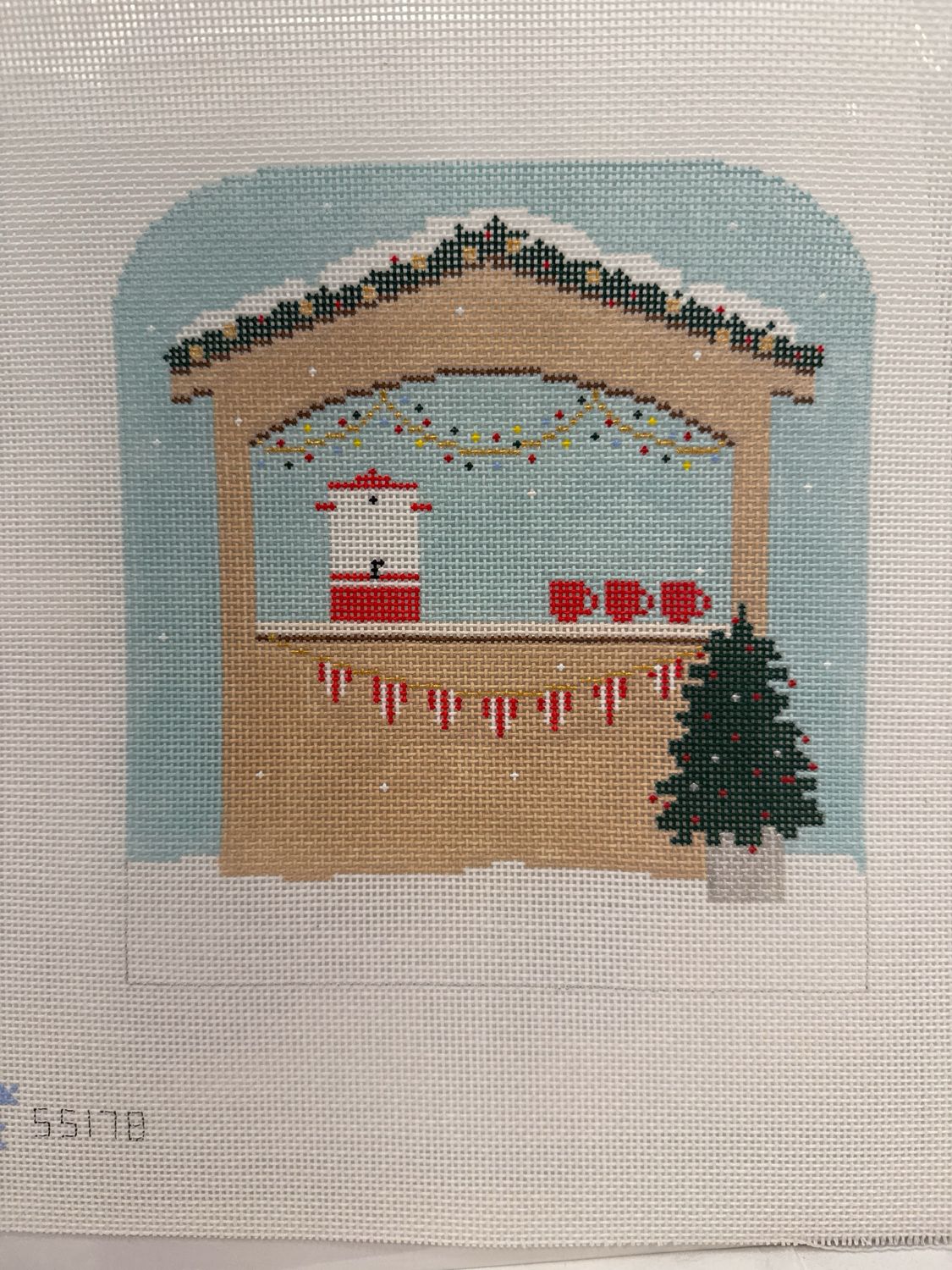 Winter Village Hot Chocolate Stand &amp; s.g. (SS178)