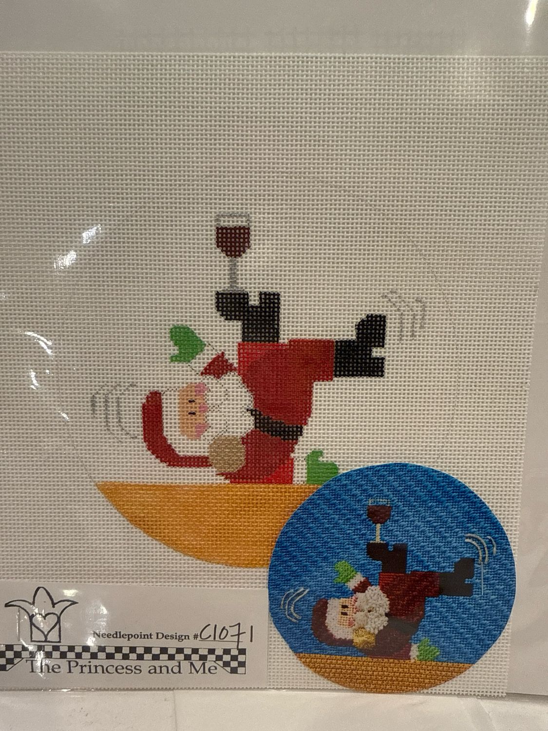 Balancing Act Santa with s.g. (C1071)