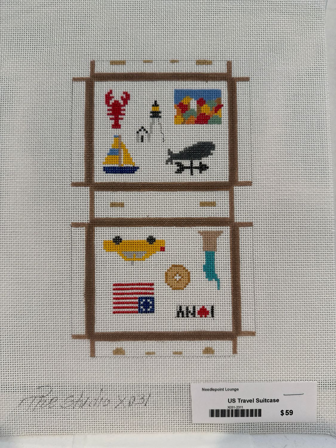 U.S. Travel Suitcase (X031)