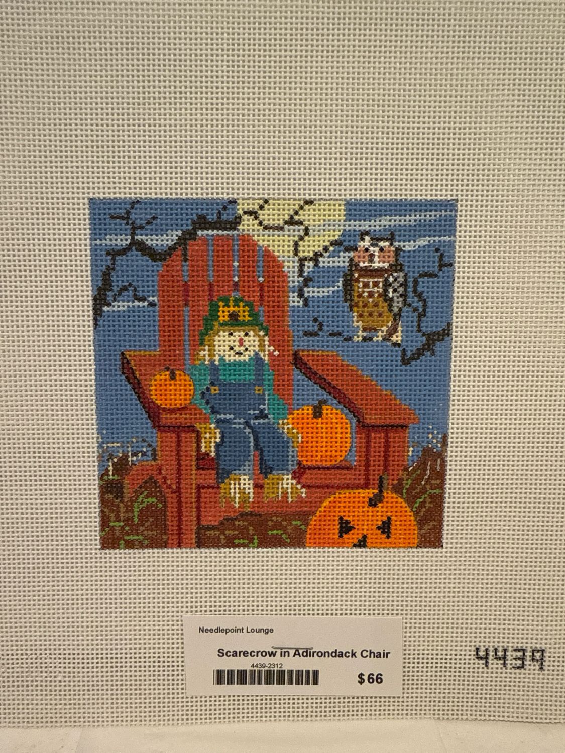 Scarecrow in Adirondack Chair (4439)