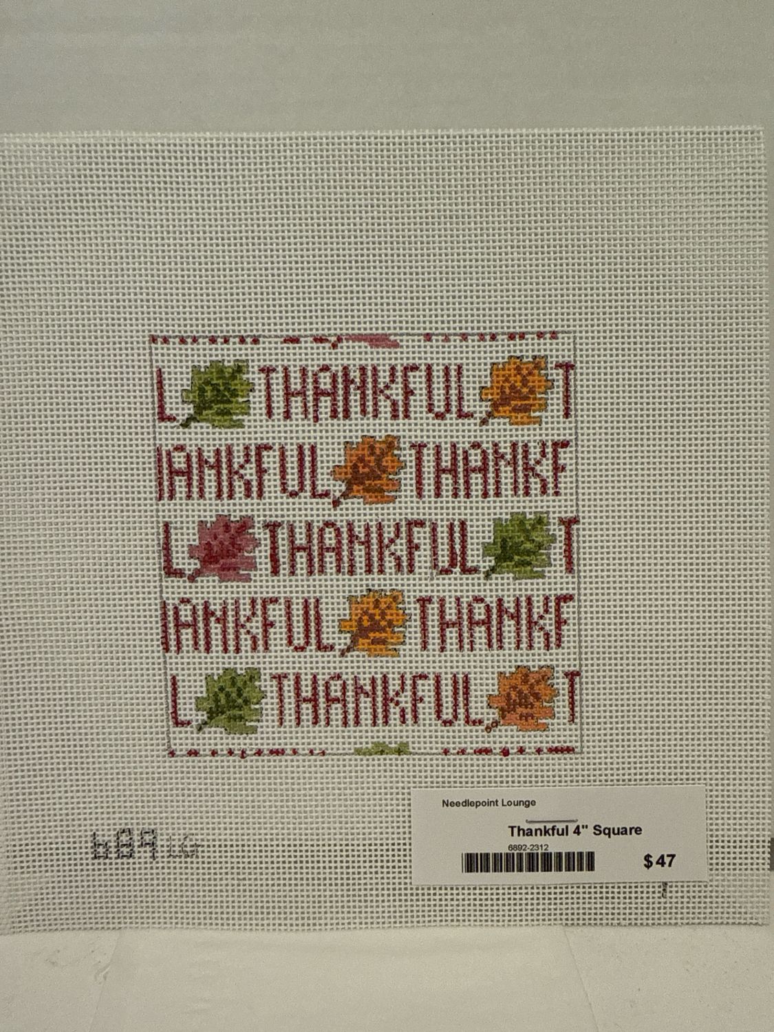 Thankful 4&quot; Square (6892)