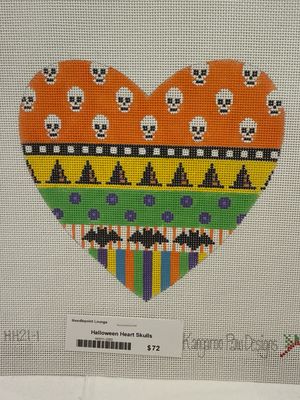 Halloween Heart Skulls (HH211)