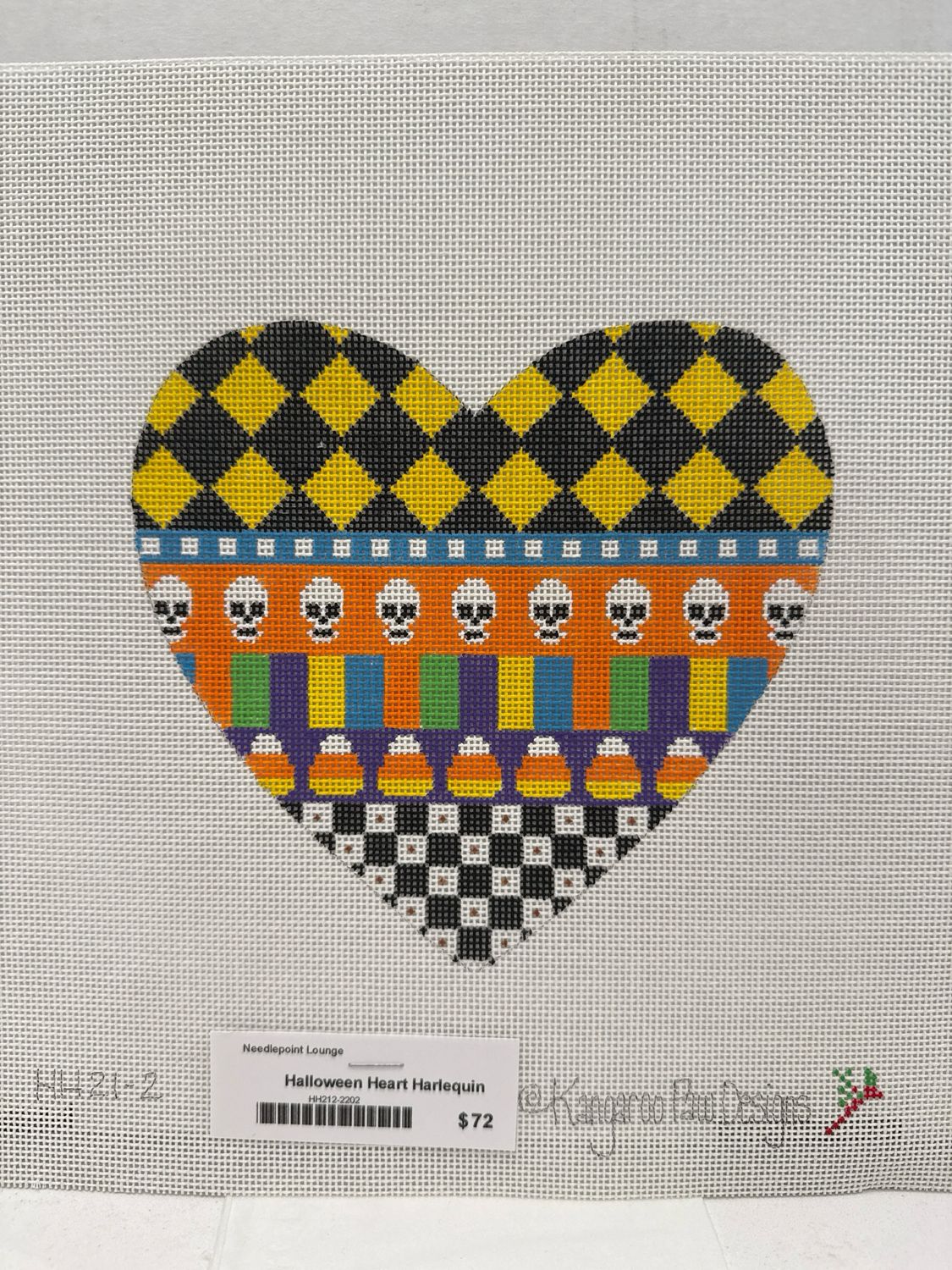 Halloween Heart Harlequin (HH212)