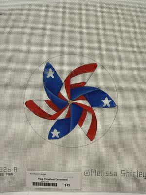 Flag Pinwheel Ornament (2326A)