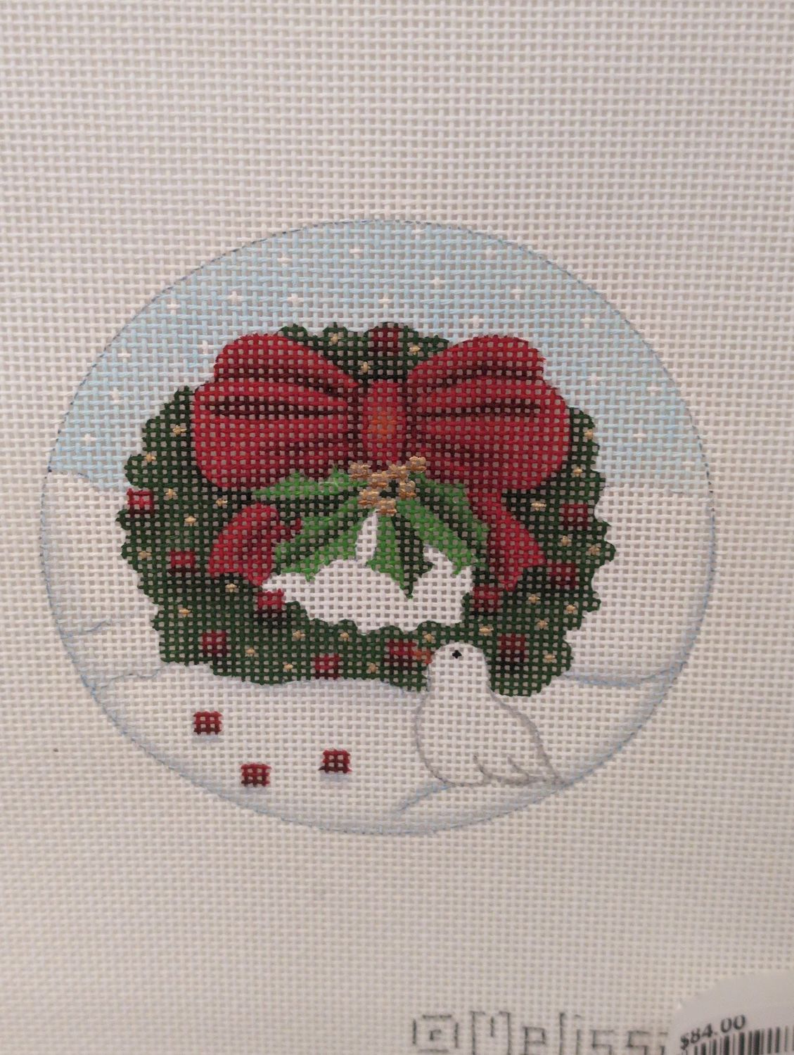 Dove Wreath Ornament (23181)