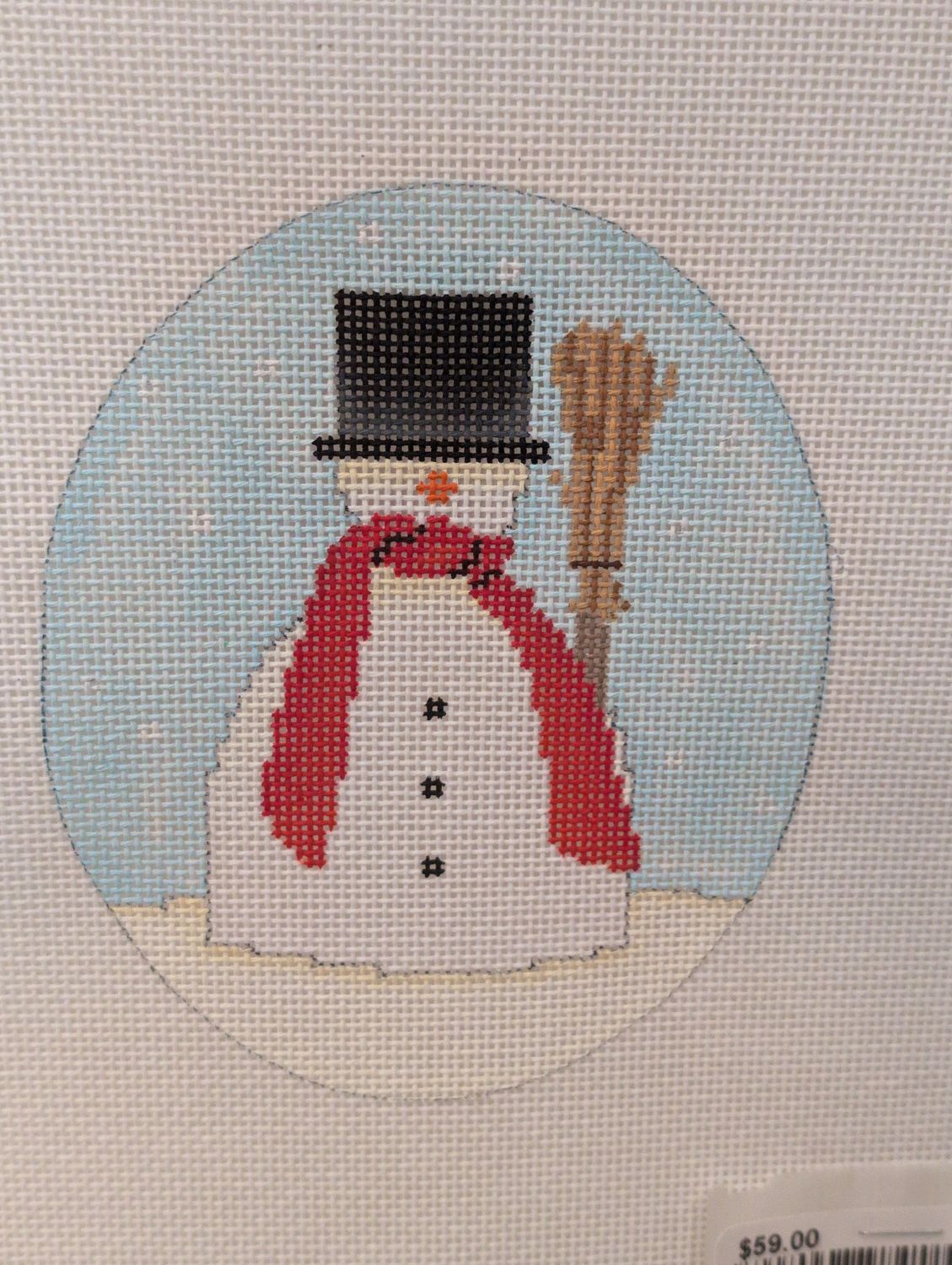 Snowman with Top Hat (EGX078)