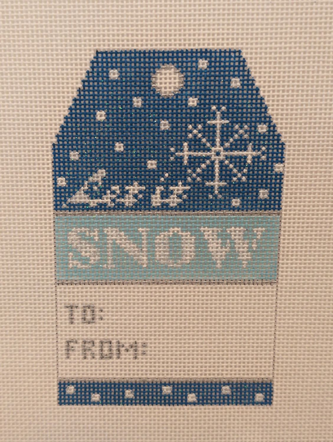 Let It Snow Gift Tag (XO198b)