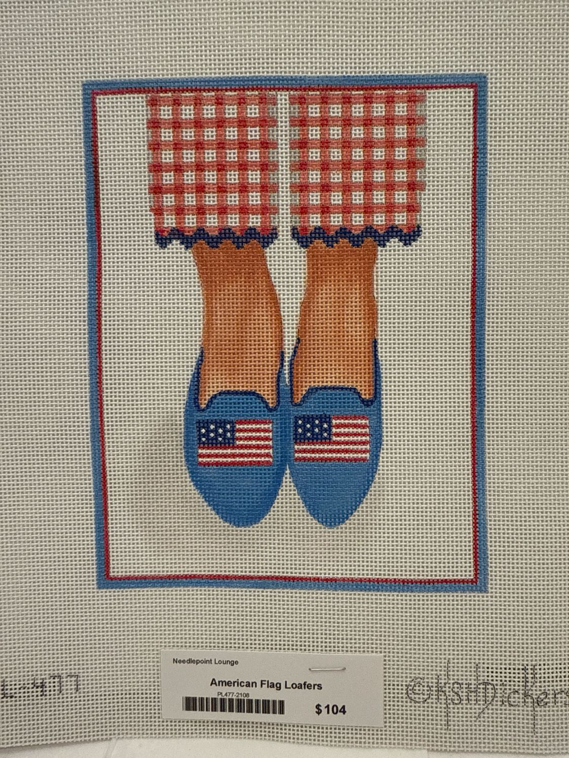American Flag Loafers (PL477)