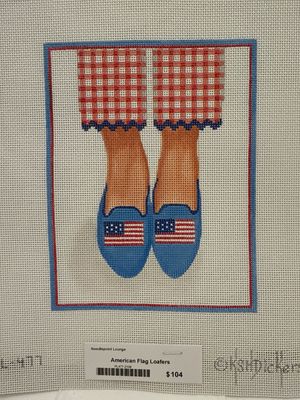 American Flag Loafers (PL477)