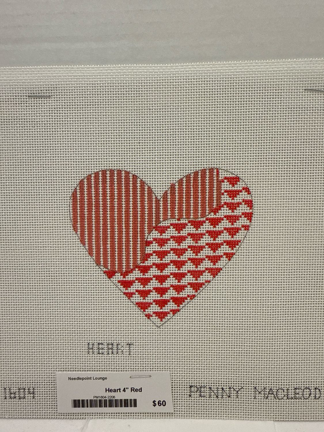 Heart 4&quot; Red (PM1604)