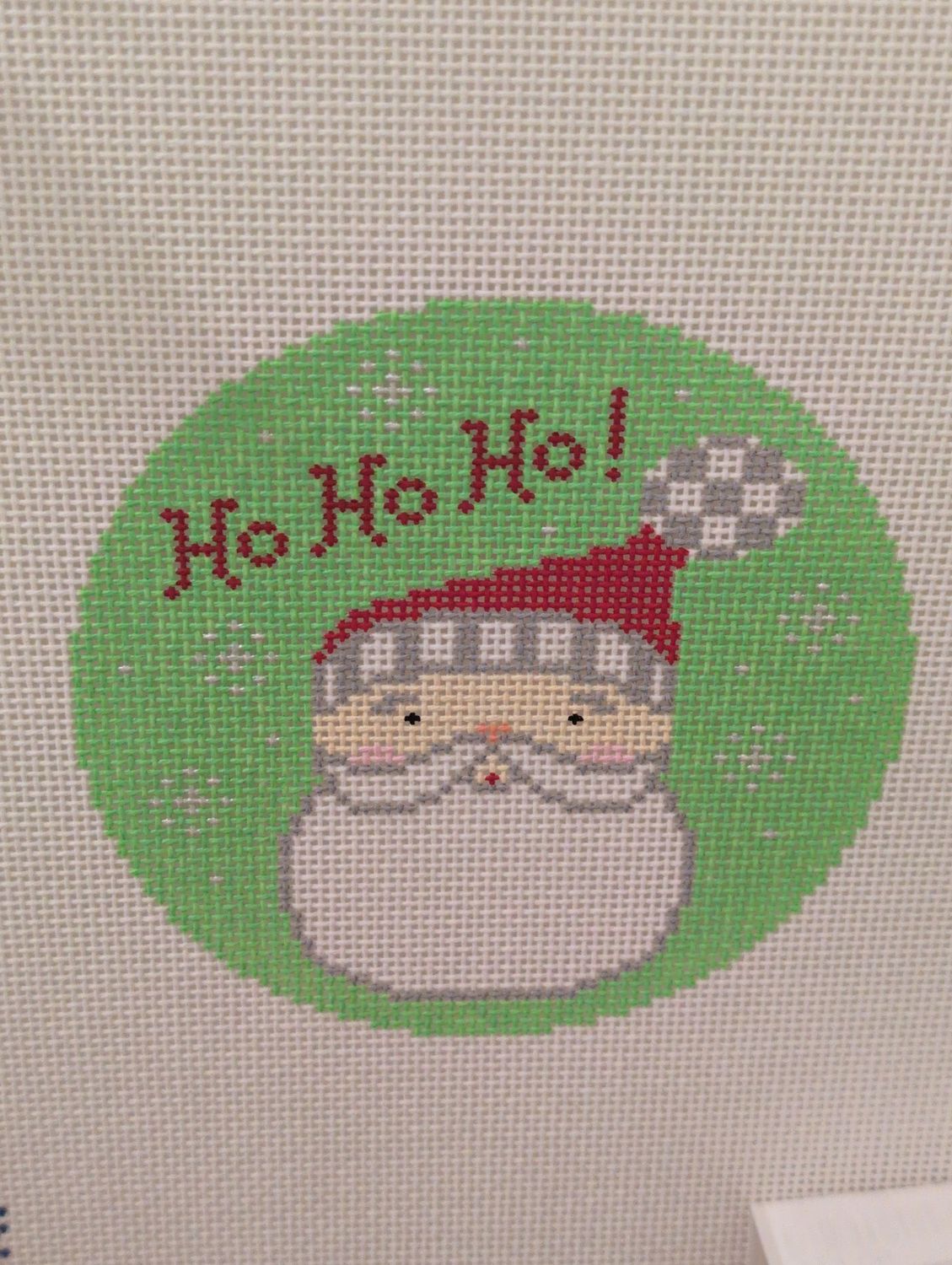 HO HO HO Santa Round (LBX16)