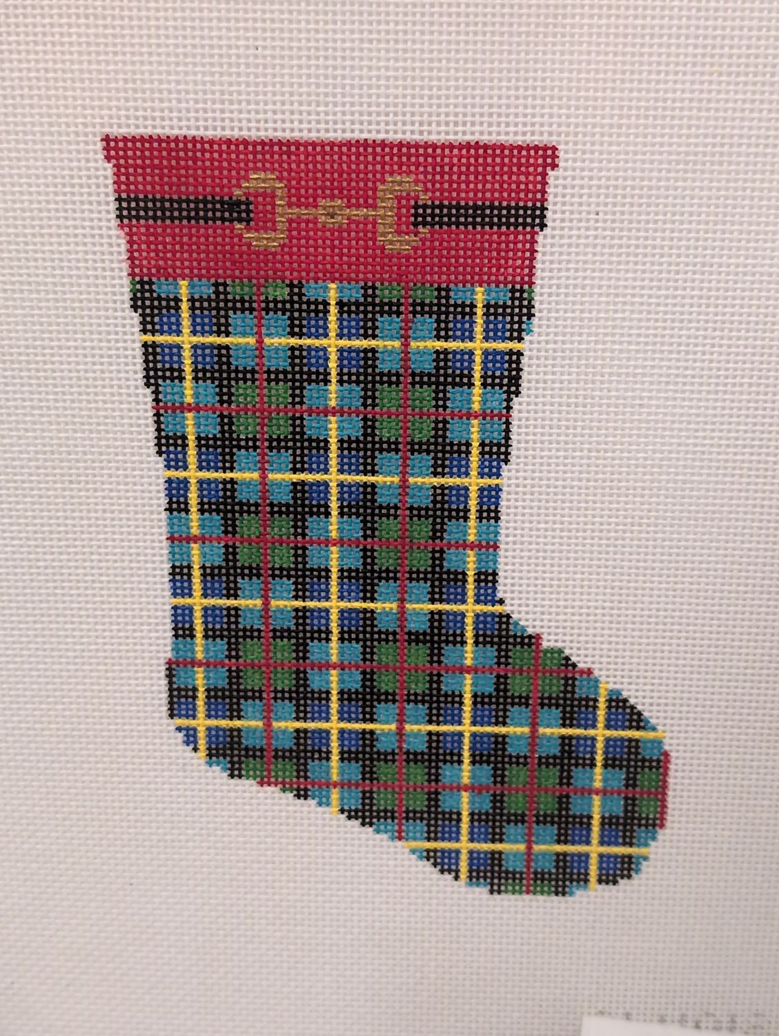 Tartan Mini Stocking (CLV012T)