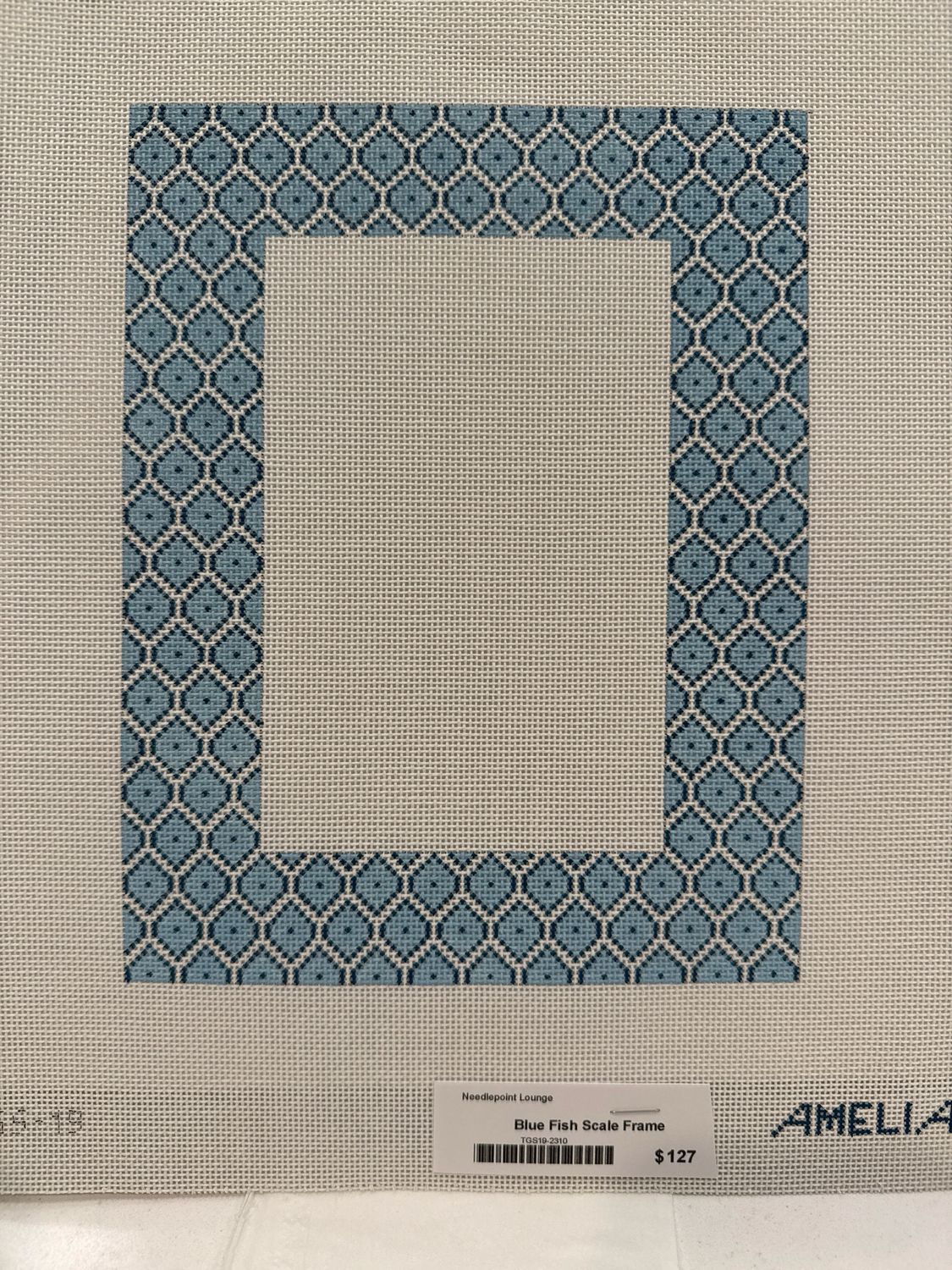 Blue Fish Scale Frame (TGS19)