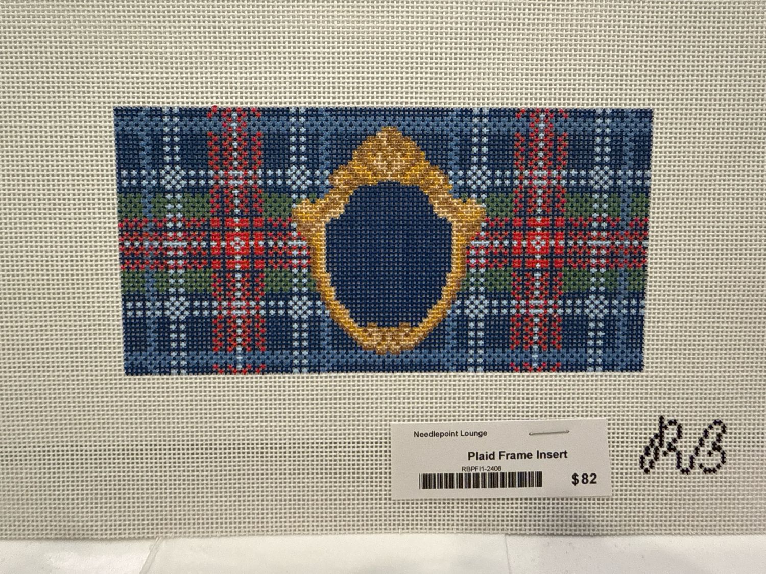 Plaid Frame Insert (RBPFI1)
