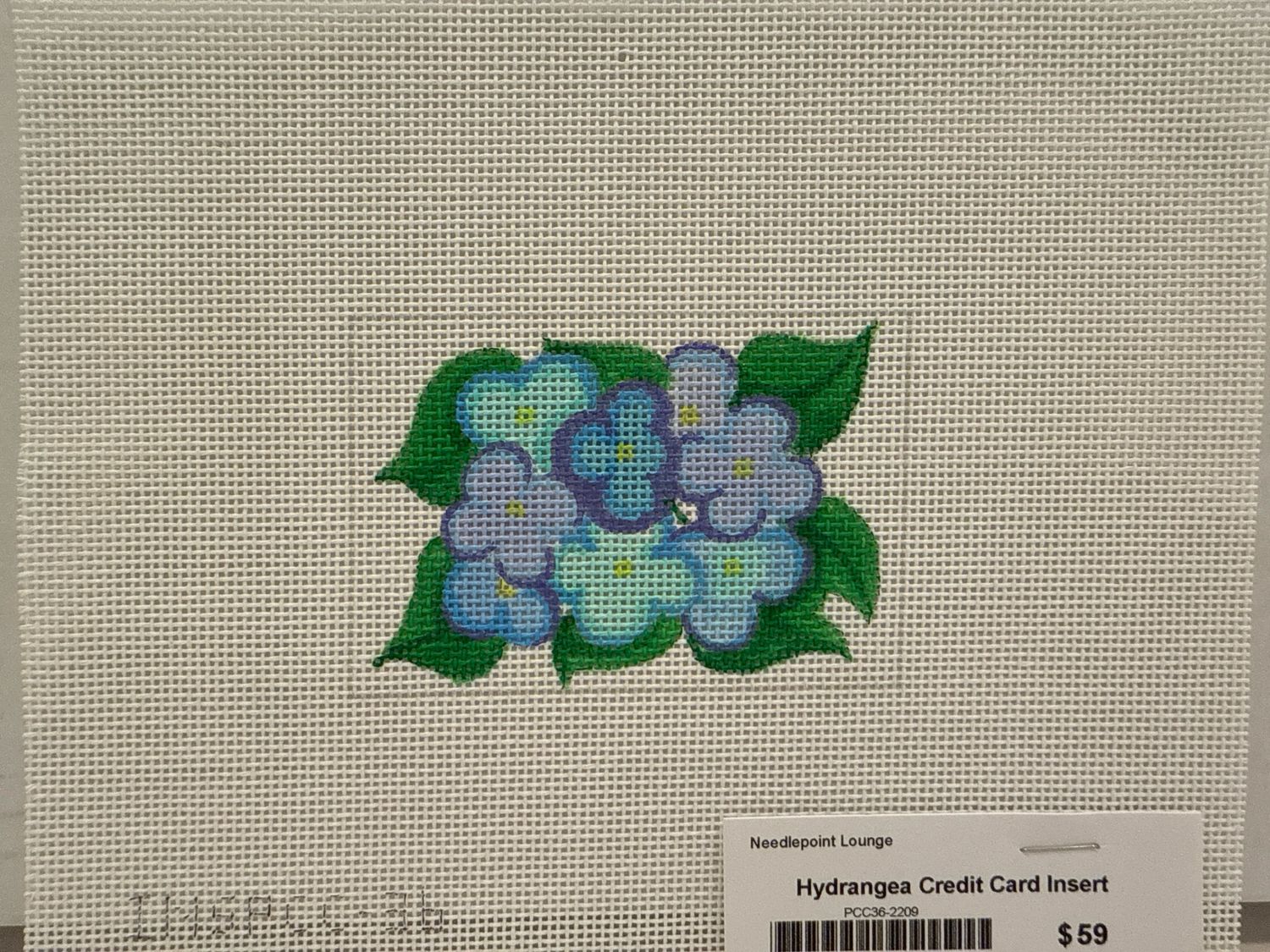 Hydrangea Credit Card Insert (INSPCC36)