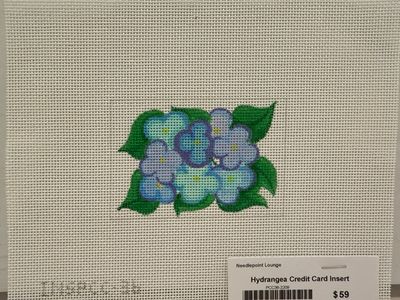 Hydrangea Credit Card Insert (INSPCC36)