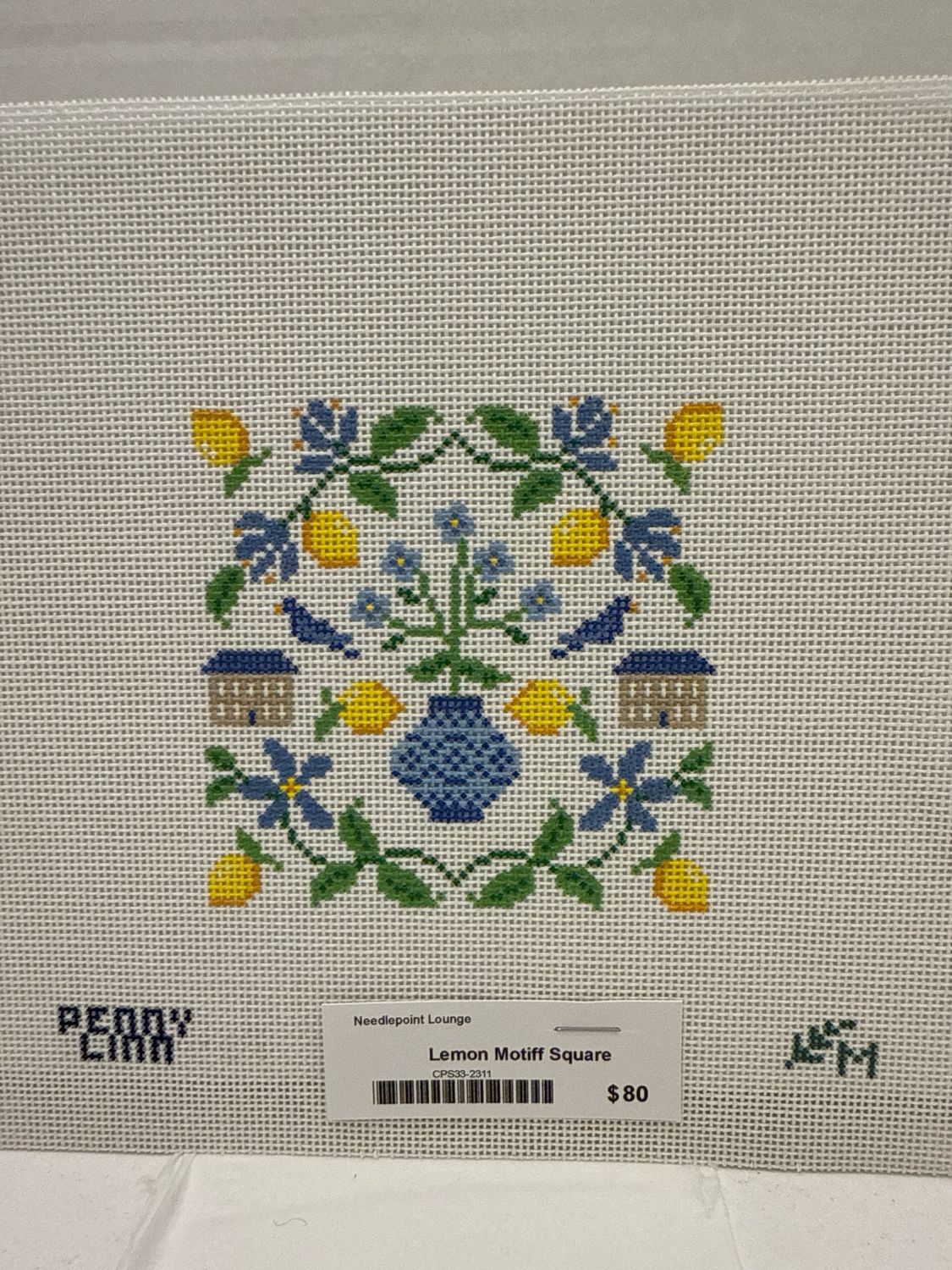 Lemon Motiff Square (PLCPS33)