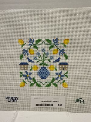 Lemon Motiff Square (PLCPS33)