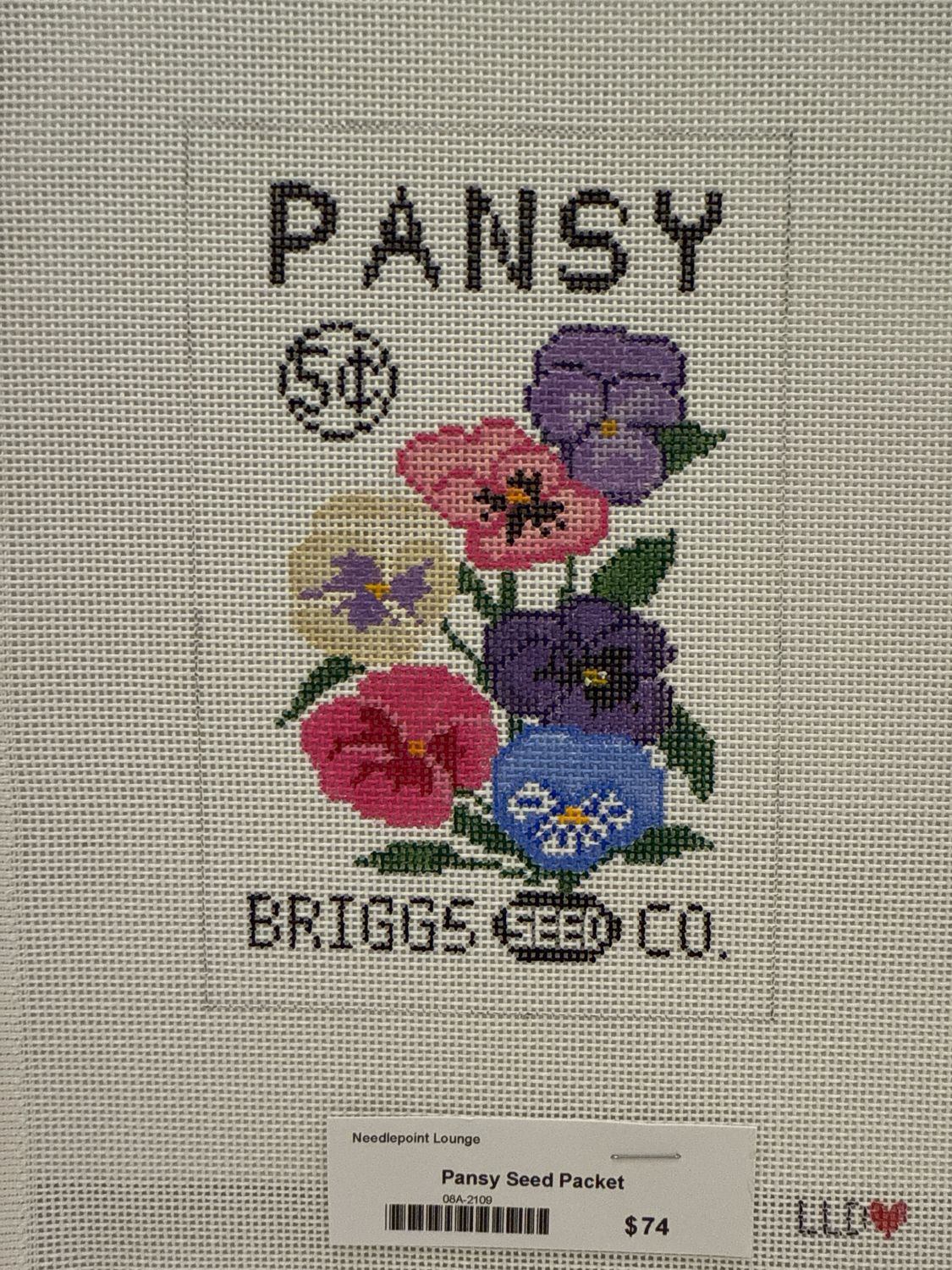 Pansy Seed Packet (LLSEED08a)