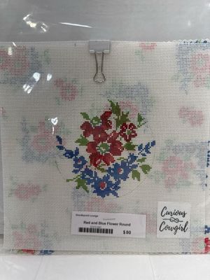 Red and Blue Flower Round (CCCTI)