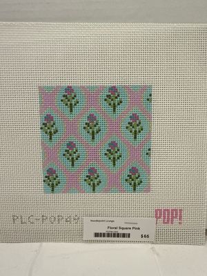 Floral Square Pink (PLCPOP49)