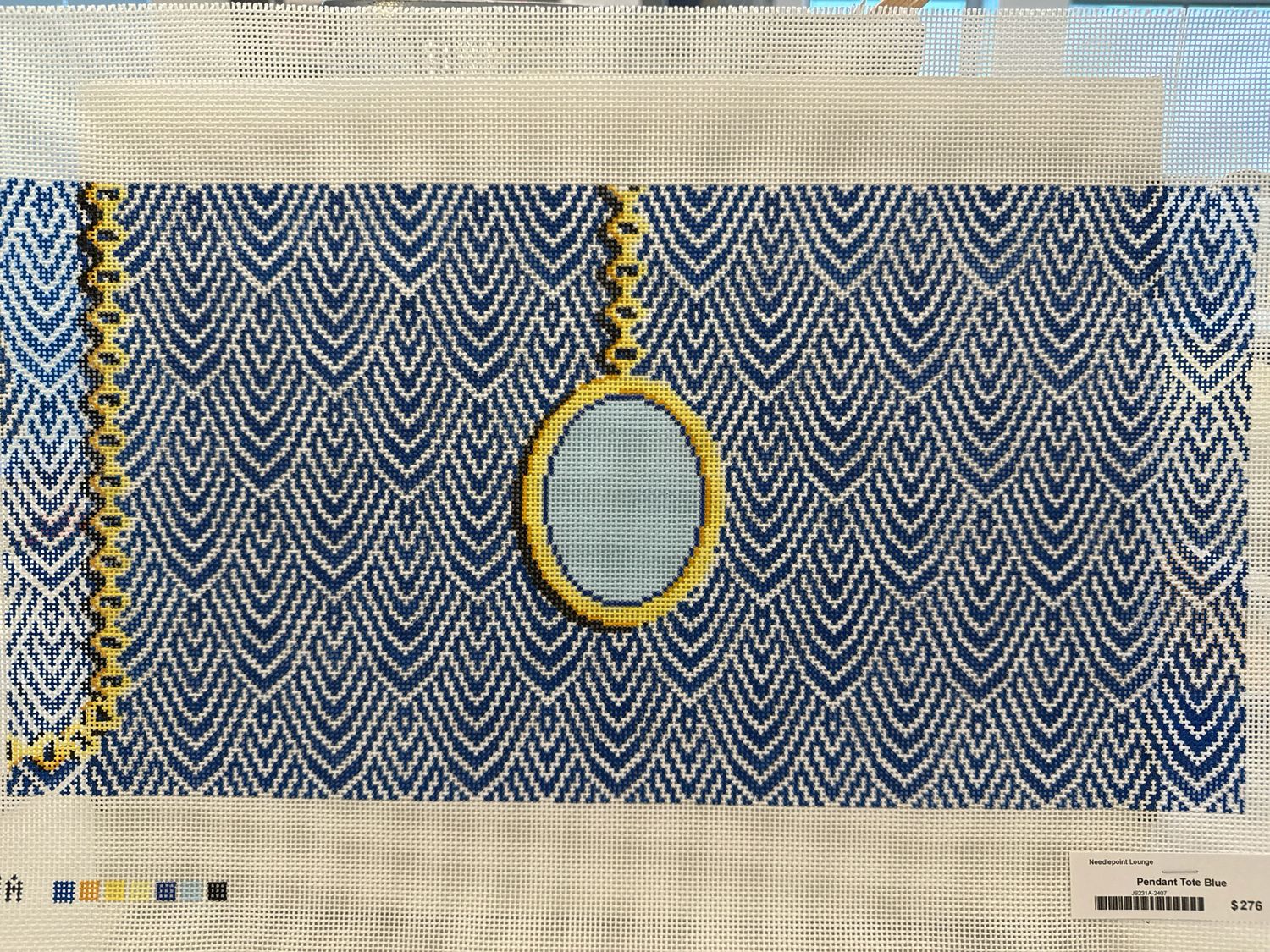 Pendant Tote Blue (JS231A)
