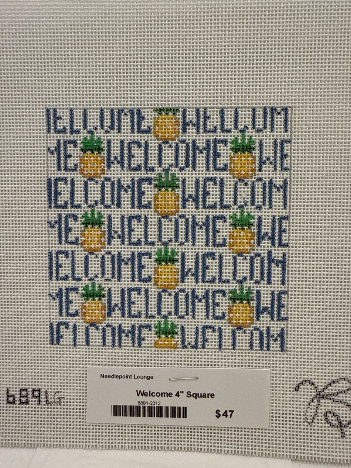 Welcome 4&quot; Square (6891)