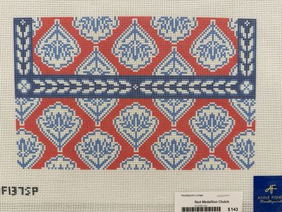 Red Medallion Clutch (AF1375P)