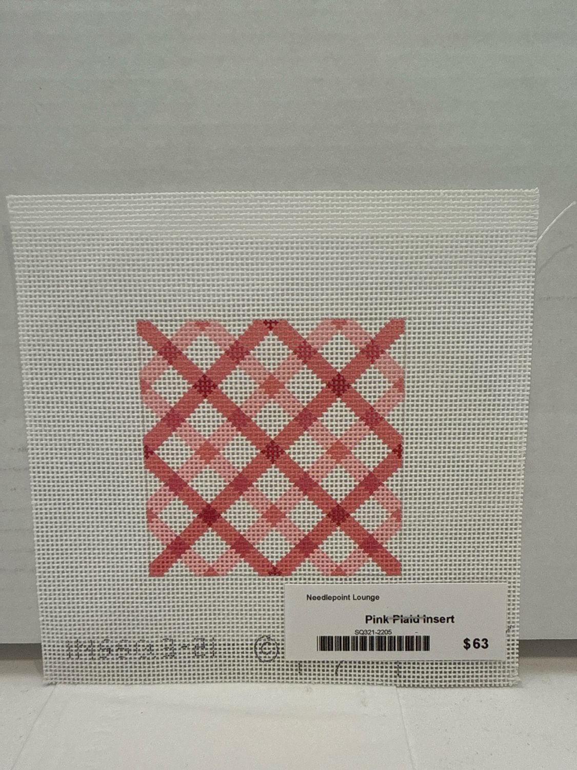Pink Plaid Insert (INSSQ321)