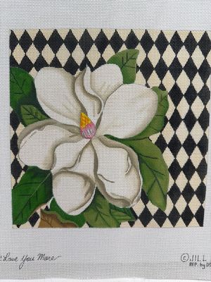 Magnolia Harlequin Background (JM02)