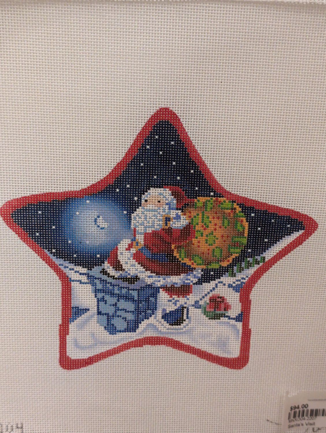Santa&#39;s Visit Star (MNXOO4)