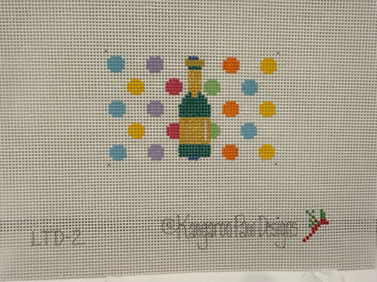 Champagne - Multi Colored Dots (LTC2)