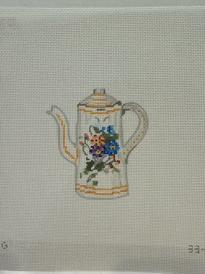 Floral Coffee Pot (TSG33D)