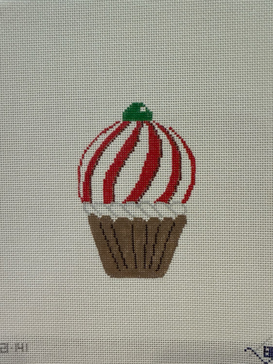 Red Swirl Cupcake (21141)