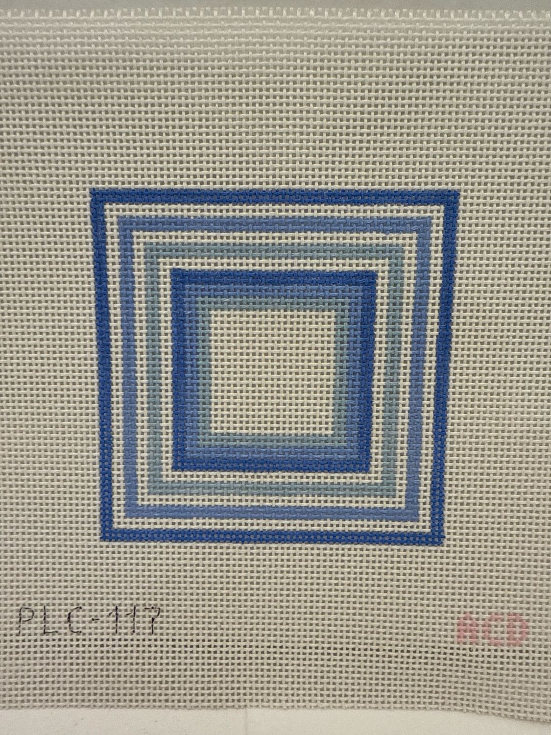Blue Striped Square (PLC117)