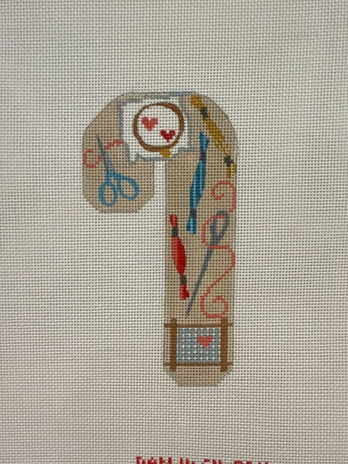 Needlepoint Candy Cane (CH524)